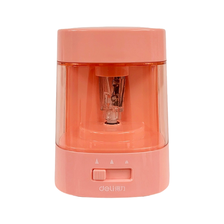 Sacapuntas Deli Electrico Rosa USB - Pila Art.VA3R